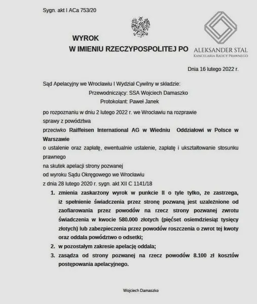 Co oznacza wyrok prawomocny? Wyjaśniamy na przykładach