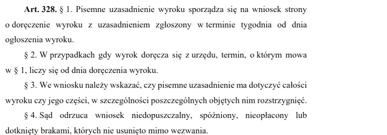Ile czasu na wniosek o uzasadnienie wyroku: praktyczny przewodnik