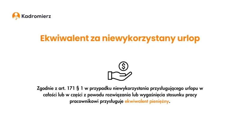 Kiedy i jak otrzymać ekwiwalent za urlop w policji?