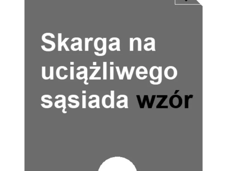 Skuteczne strategie: jak napisać skargę na sąsiada do policji krok po kroku