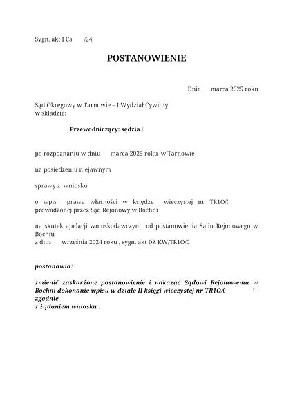 Apelacja wyroku