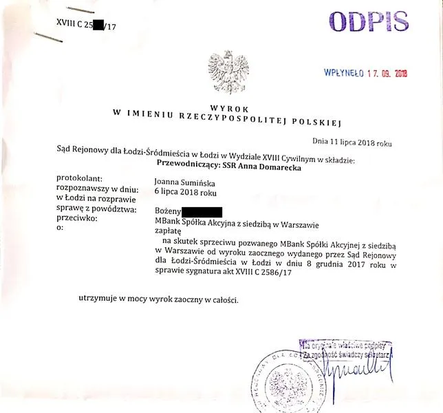 Czas oczekiwania na wyrok