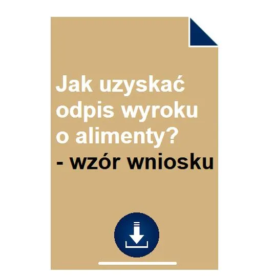Egzekucja alimentów