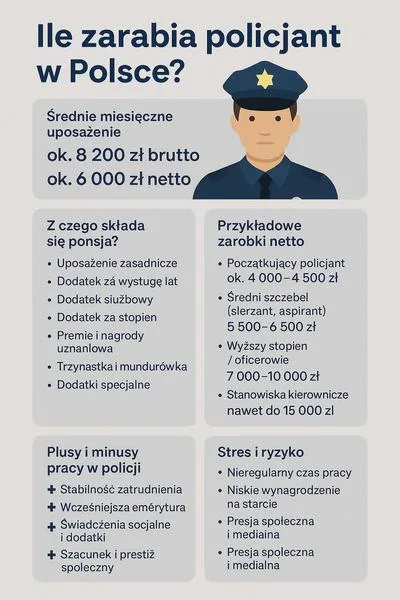Komendant komisariatu wynagrodzenie