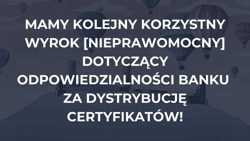 Konsekwencje wyroku nieprawomocnego