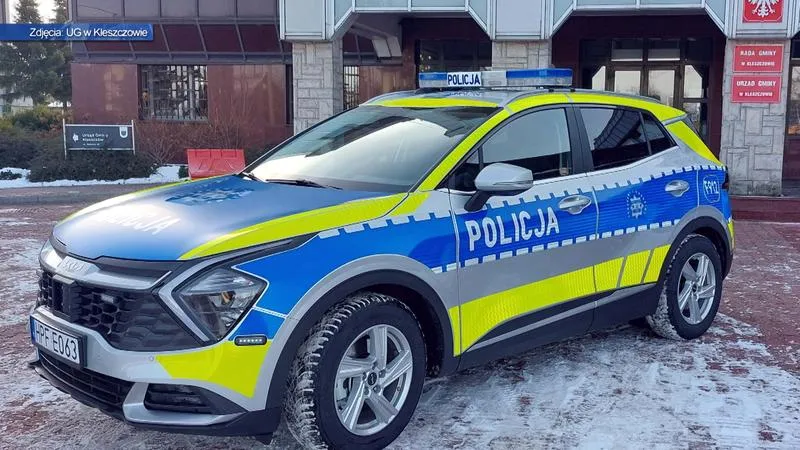 Kontrola drogowa przez policję