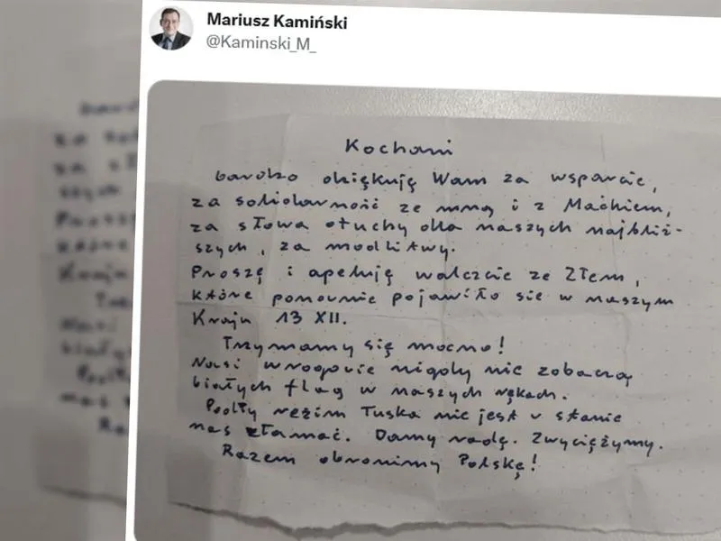 Korespondencja z osadzonym