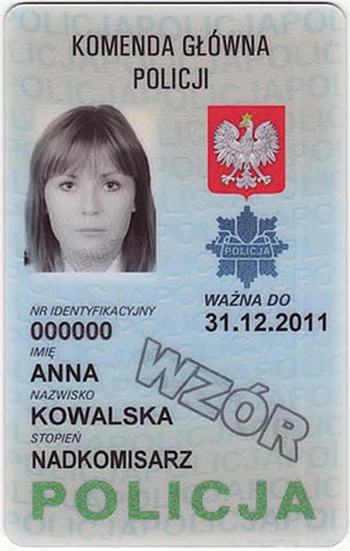 Kwestionariusz osobowy Policja