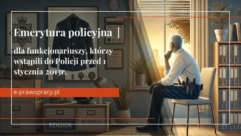 Obliczanie emerytury w policji