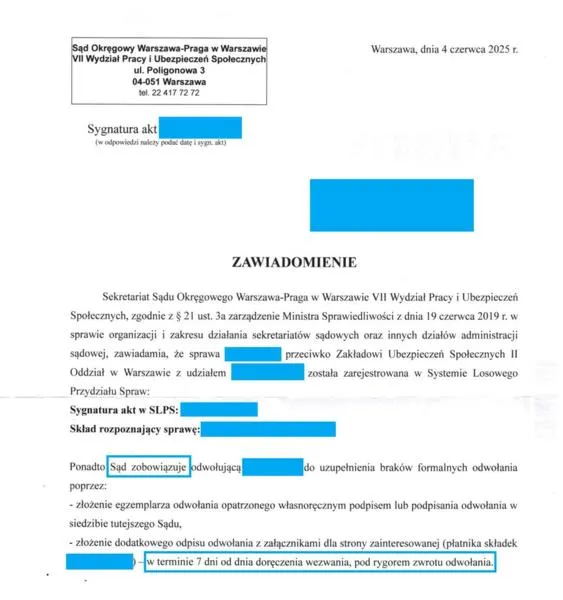 Odwołanie od wyroku