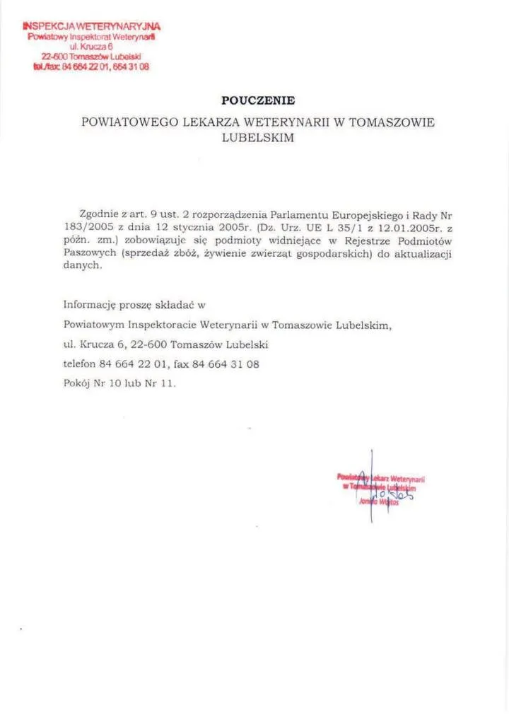 Pouczenie od policji konsekwencje