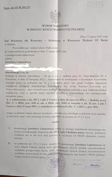 Prawa oskarżonego