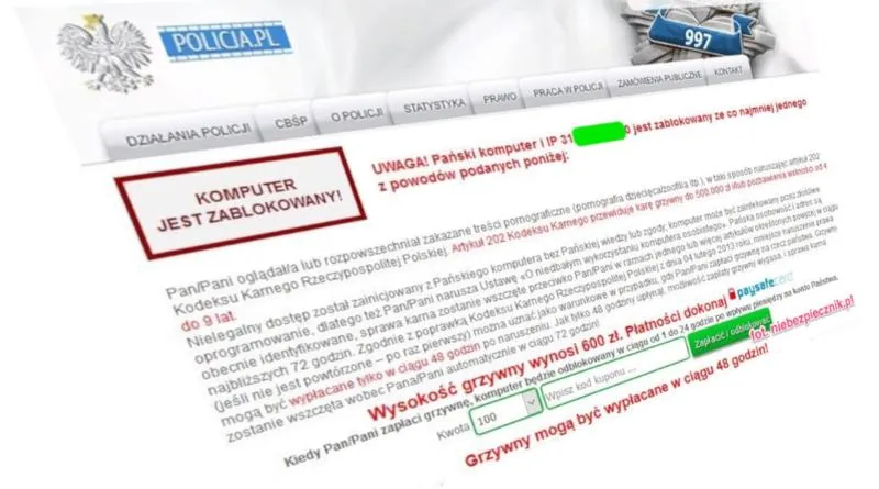 Prawo i blokada komputerów