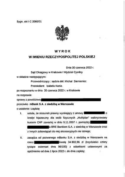 Prawomocny wyrok