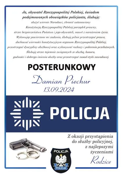 Proces przyjęcia do policji