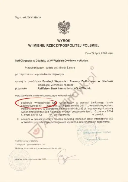 Proces uprawomocnienia wyroku