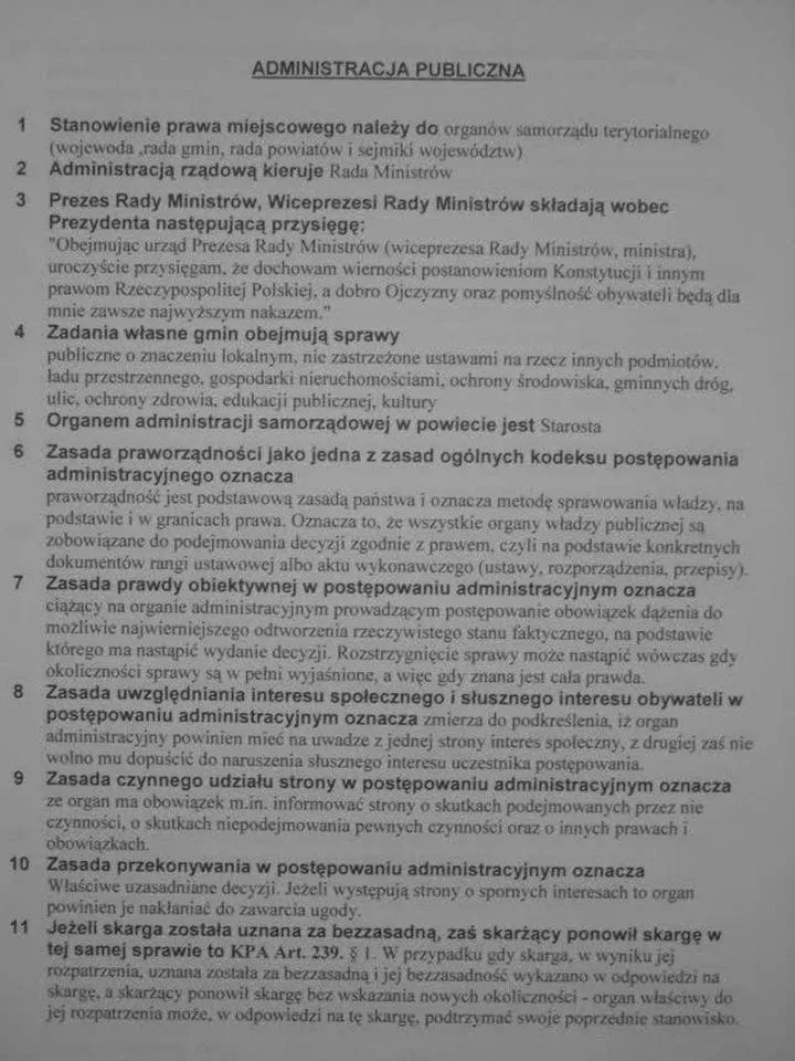 Przepisy i zasady punktów karnych