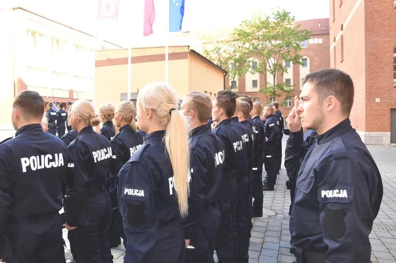 Przysięga w policji