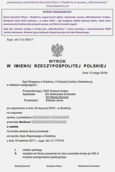 Termin uprawomocnienia wyroku