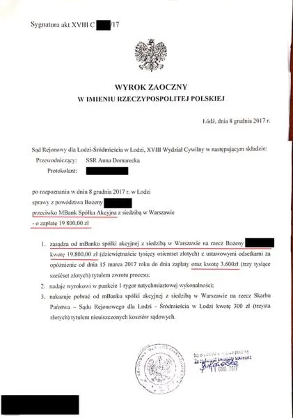 Termin złożenia sprzeciwu
