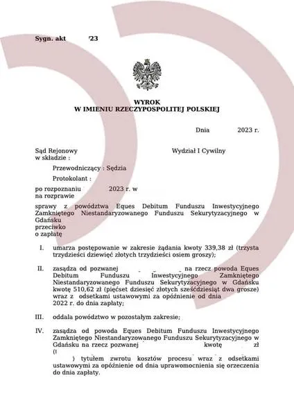 Terminale uprawomocnienia wyroku