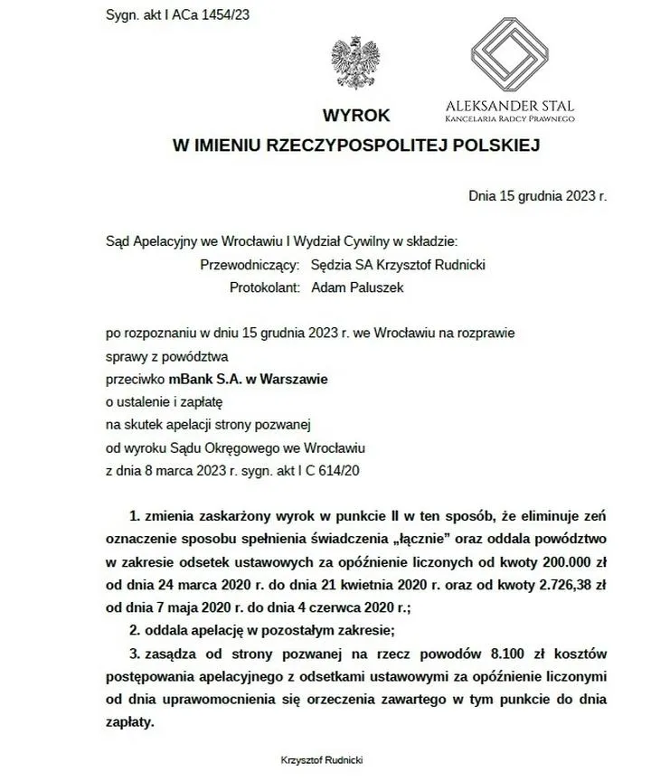 Terminy i procedury odwoławcze