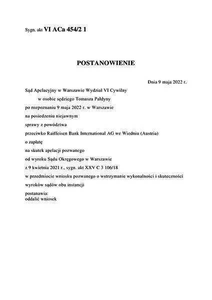 Terminy złożenia wniosku