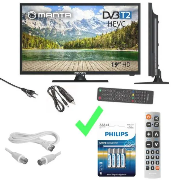 Wymogi dotyczące telewizorów