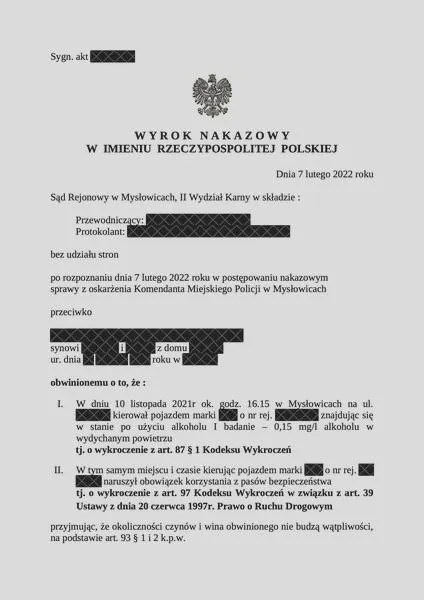 Wyrok nakazowy