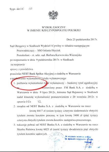 Wyrok zaoczny