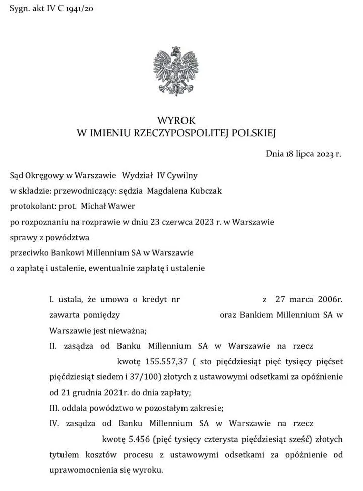Wznowienie postępowania po wyroku