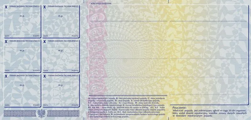 Zatrzymanie dowodu rejestracyjnego
